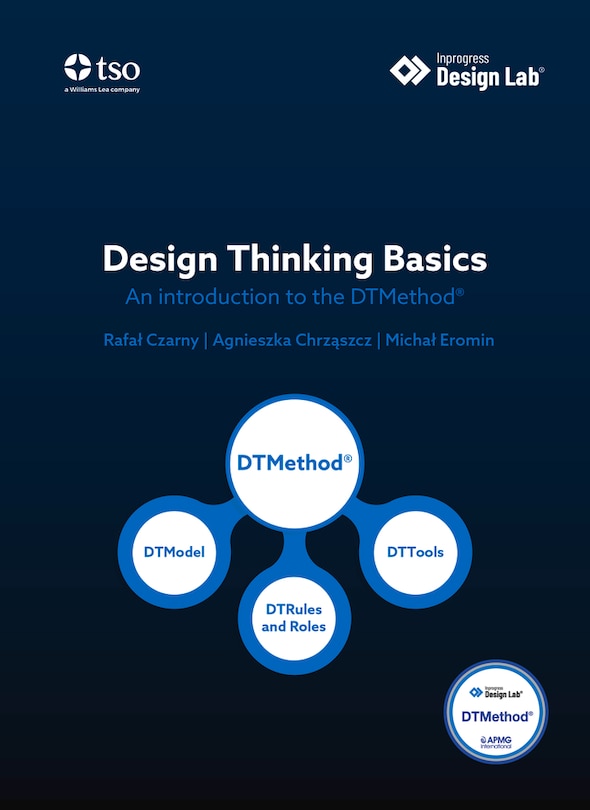 Front cover_Design Thinking Basics: an introduction to the DTMethod