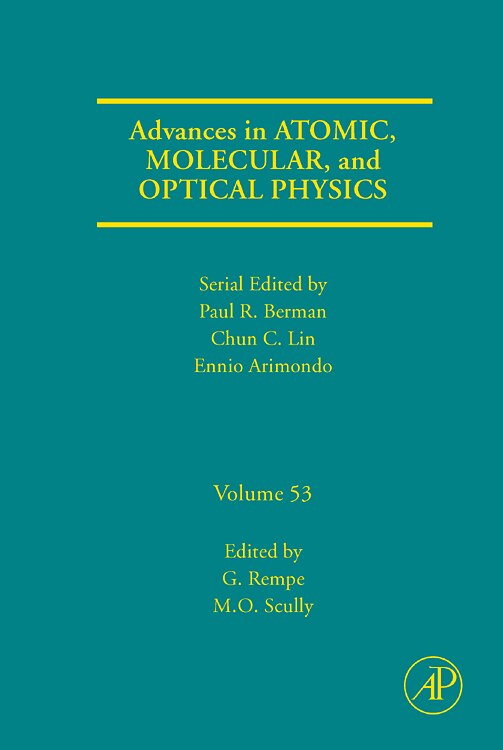 Front cover_Advances In Atomic, Molecular, And Optical Physics