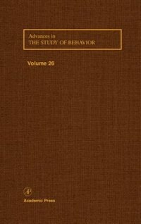 Couverture_Advances in the Study of Behavior