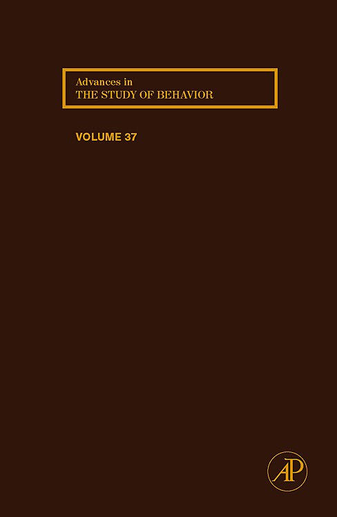 Couverture_Advances in the Study of Behavior
