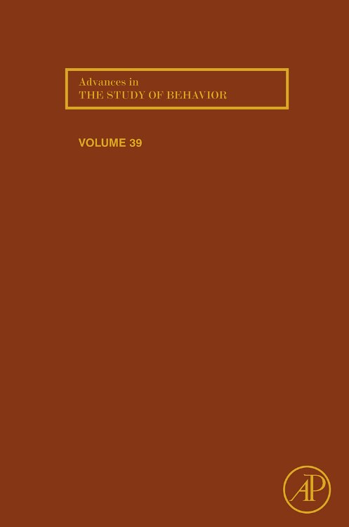 Couverture_Advances in the Study of Behavior