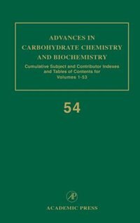 Couverture_Advances In Carbohydrate Chemistry And Biochemistry