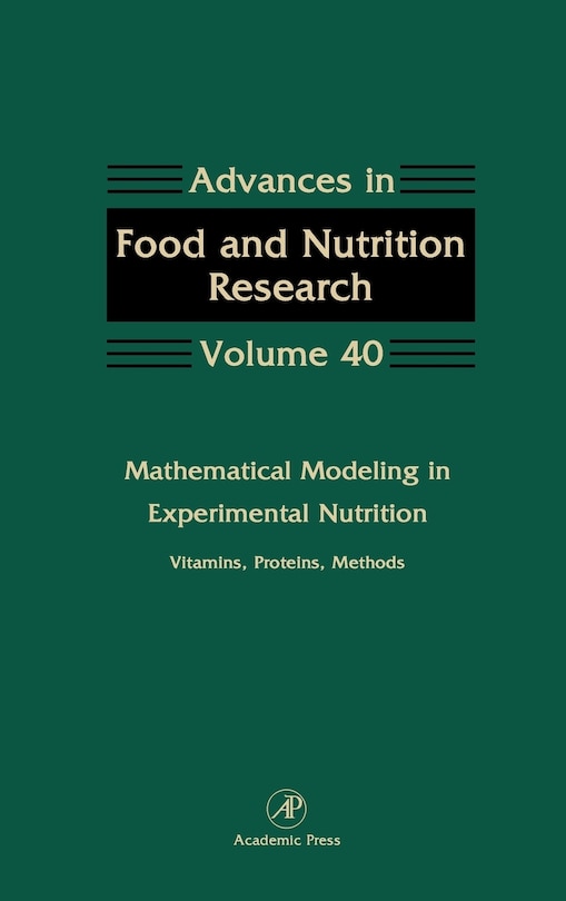 Couverture_Mathematical Modeling in Experimental Nutrition