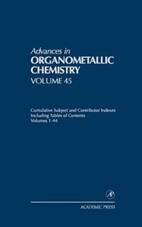 Couverture_Advances in Organometallic Chemistry