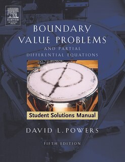 Front cover_Student Solutions Manual To Boundary Value Problems