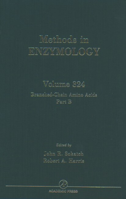 Couverture_Branched-Chain Amino Acids, Part B