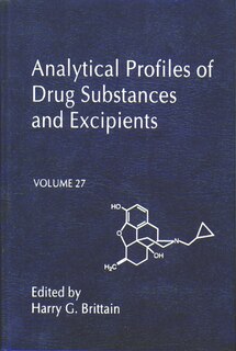 Couverture_Analytical Profiles Of Drug Substances And Excipients