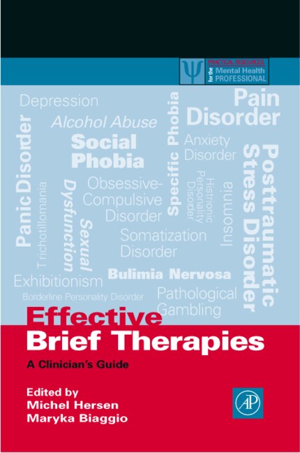Front cover_Effective Brief Therapies
