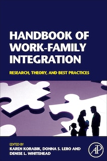 Front cover_Handbook Of Work-family Integration