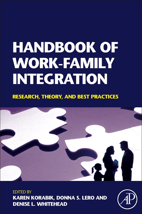 Front cover_Handbook Of Work-family Integration
