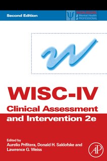 Couverture_WISC-IV Clinical Assessment and Intervention