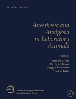 Couverture_Anesthesia and Analgesia in Laboratory Animals