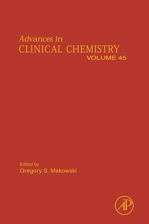 Front cover_Advances in Clinical Chemistry