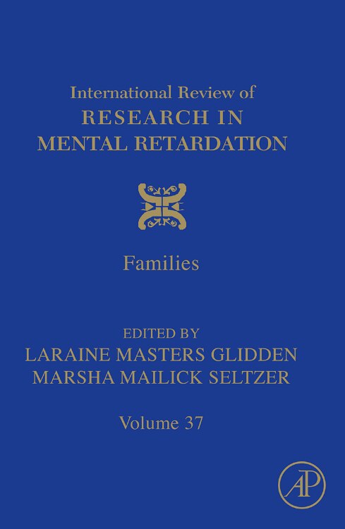 Front cover_International Review of Research in Mental Retardation