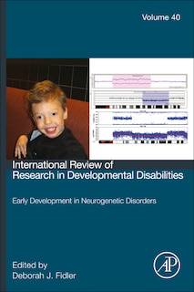 Couverture_Early development in neurogenetic disorders