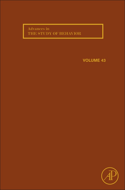 Couverture_Advances in the Study of Behavior