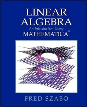 Front cover_Linear Algebra with Mathematica