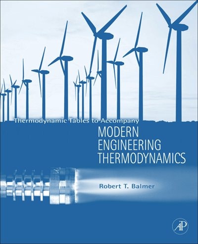Front cover_Thermodynamic Tables to accompany Modern Engineering Thermodynamics