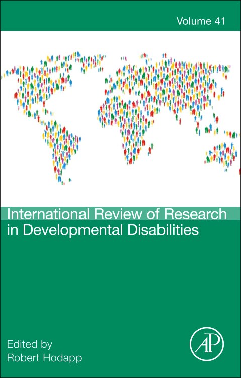 Front cover_International Review of Research in Developmental Disabilities