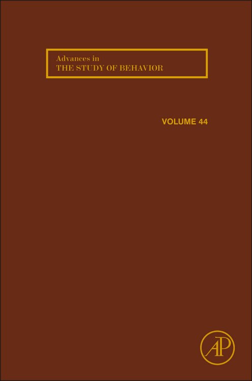 Couverture_Advances In The Study Of Behavior