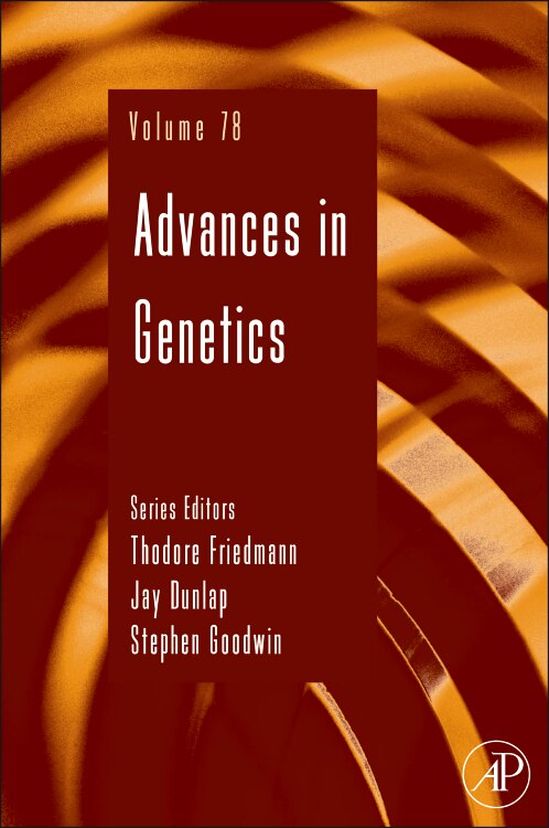 Front cover_Advances In Genetics