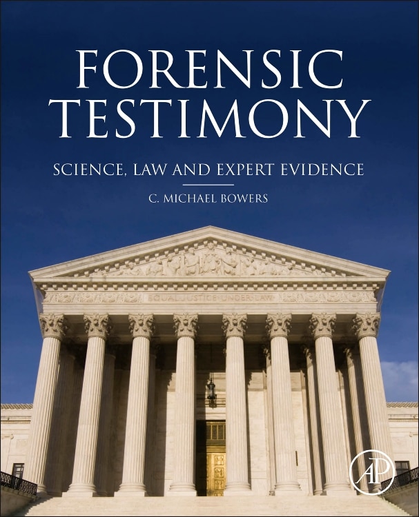 Front cover_Forensic Testimony
