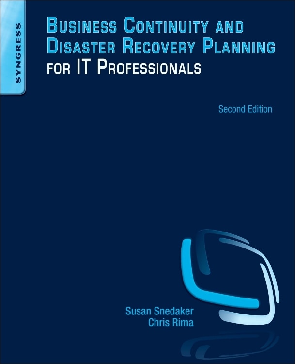 Front cover_Business Continuity And Disaster Recovery Planning For It Professionals