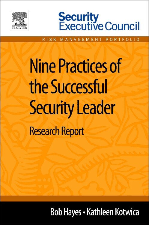 Couverture_Nine Practices Of The Successful Security Leader