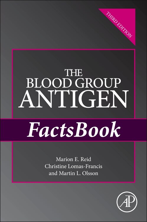 Front cover_The Blood Group Antigen Factsbook