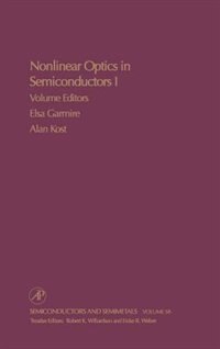 Front cover_Nonlinear Optics In Semiconductors I
