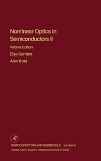 Front cover_Nonlinear Optics In Semiconductors Ii