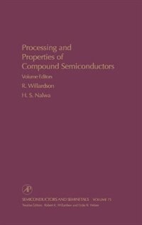 Couverture_Processing And Properties Of Compound Semiconductors