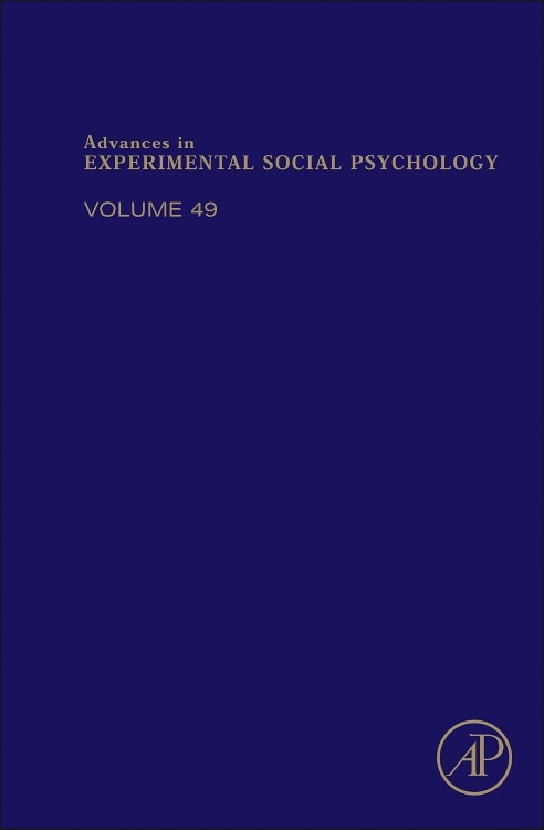 Front cover_Advances In Experimental Social Psychology