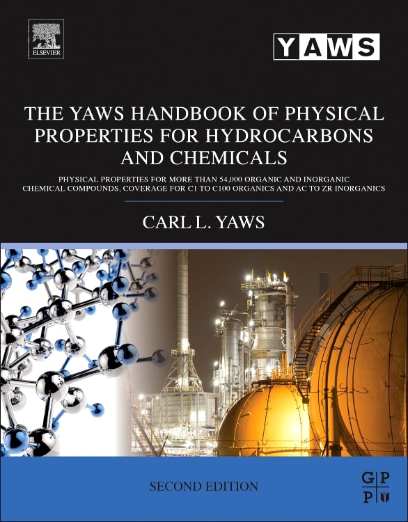 Couverture_The Yaws Handbook of Physical Properties for Hydrocarbons and Chemicals
