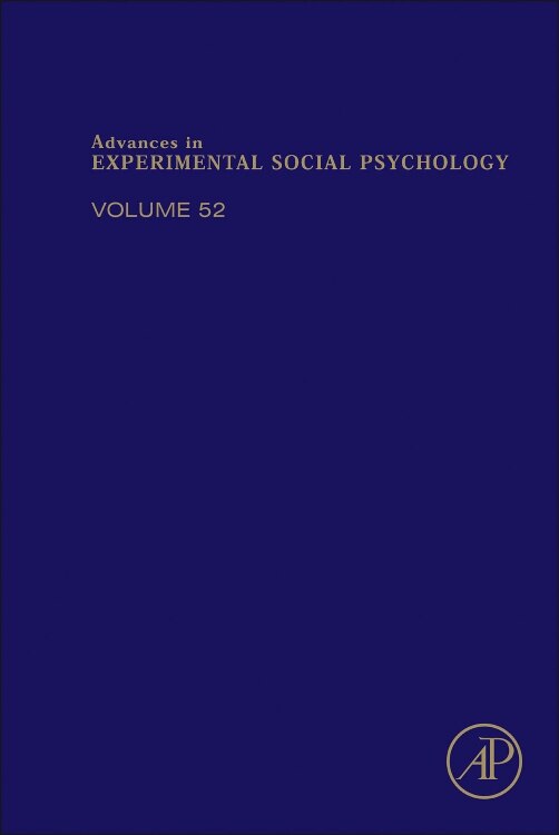 Front cover_Advances In Experimental Social Psychology
