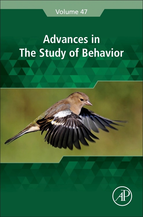 Couverture_Advances In The Study Of Behavior