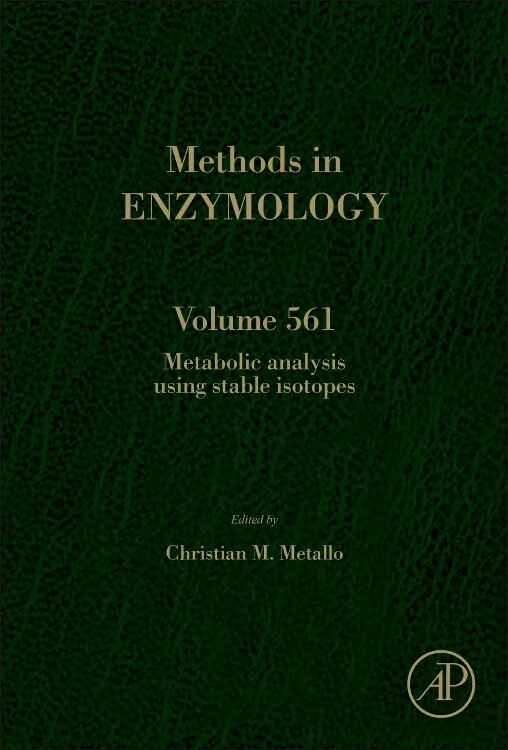 Couverture_Metabolic Analysis Using Stable Isotopes
