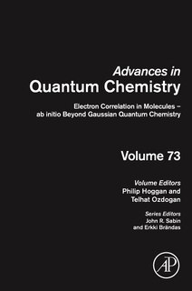 Front cover_Electron Correlation In Molecules Ab Initio Beyond Gaussian Quantum Chemistry