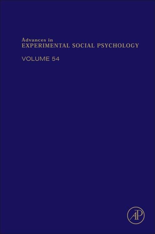 Couverture_Advances In Experimental Social Psychology