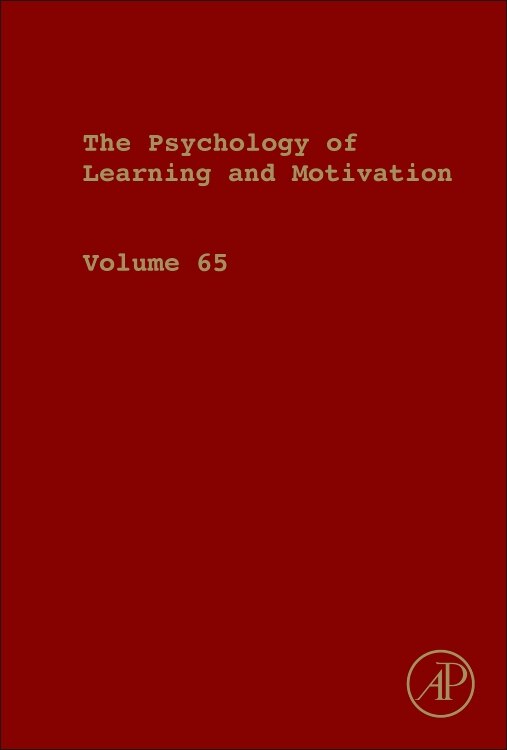 Front cover_Psychology Of Learning And Motivation
