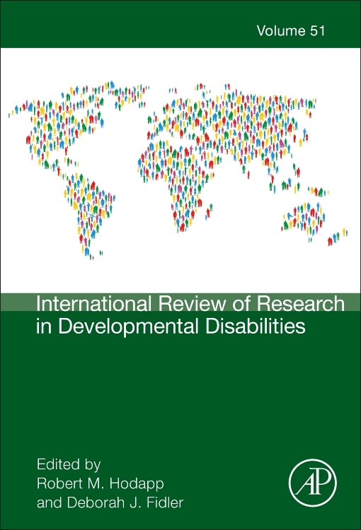 Front cover_International Review Of Research In Developmental Disabilities