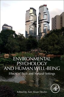 Front cover_Environmental Psychology And Human Well-being