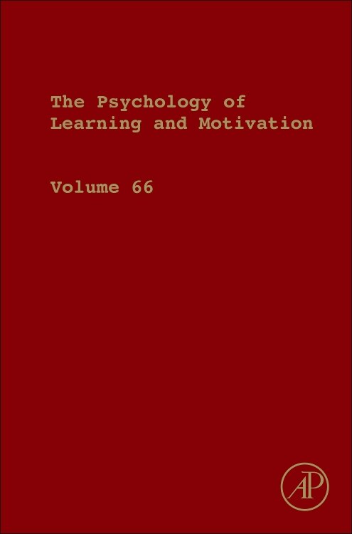 Front cover_Psychology Of Learning And Motivation