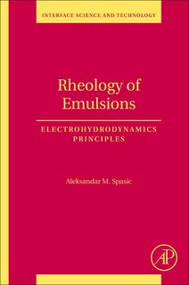 Front cover_Rheology Of Emulsions