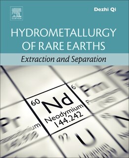 Couverture_Hydrometallurgy Of Rare Earths