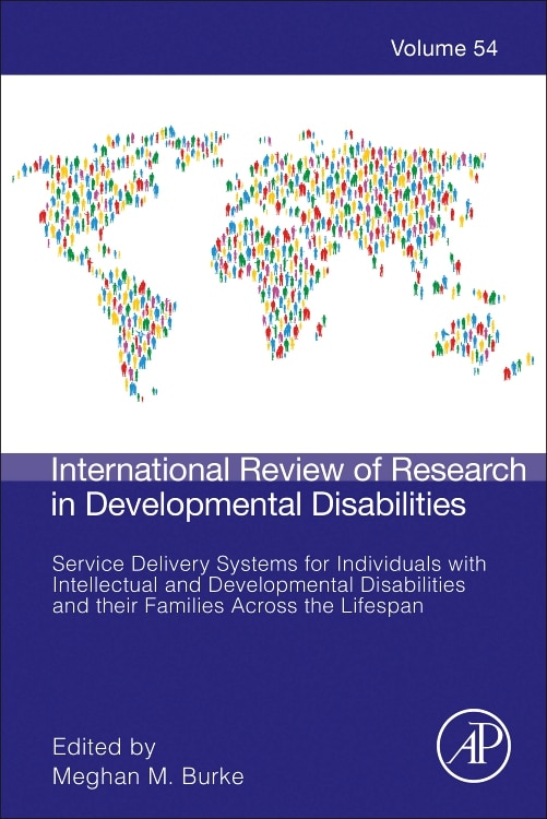 Front cover_Service Delivery Systems for Individuals with Intellectual and Developmental Disabilities and their Families Across the Lifespan