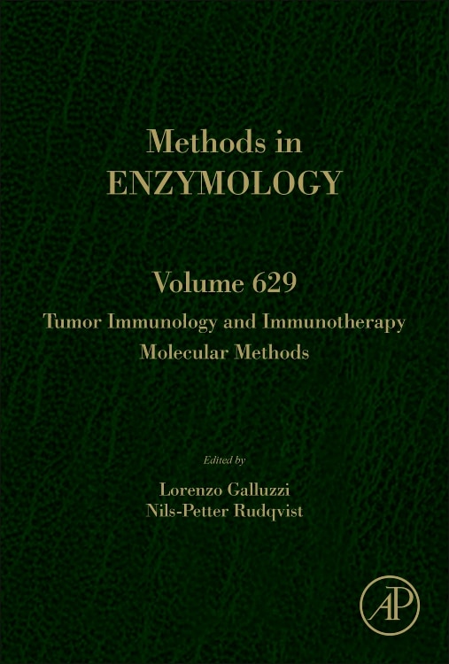 Couverture_Tumor Immunology and Immunotherapy - Molecular Methods