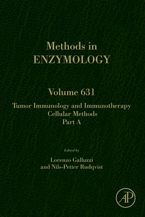 Front cover_Tumor Immunology And Immunotherapy Cellular Methods Part A