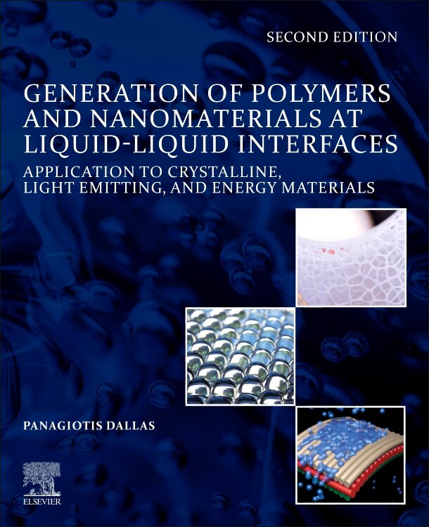 Couverture_Generation Of Polymers And Nanomaterials At Liquid-liquid Interfaces