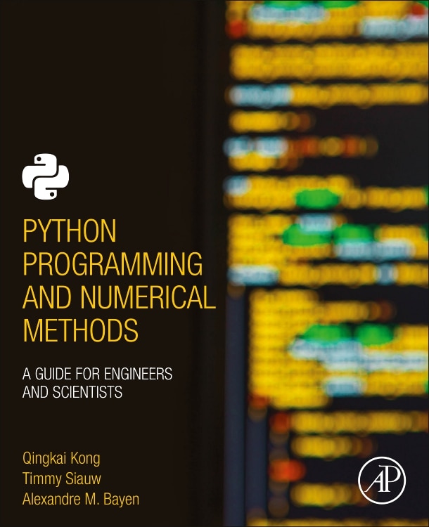 Front cover_Python Programming And Numerical Methods